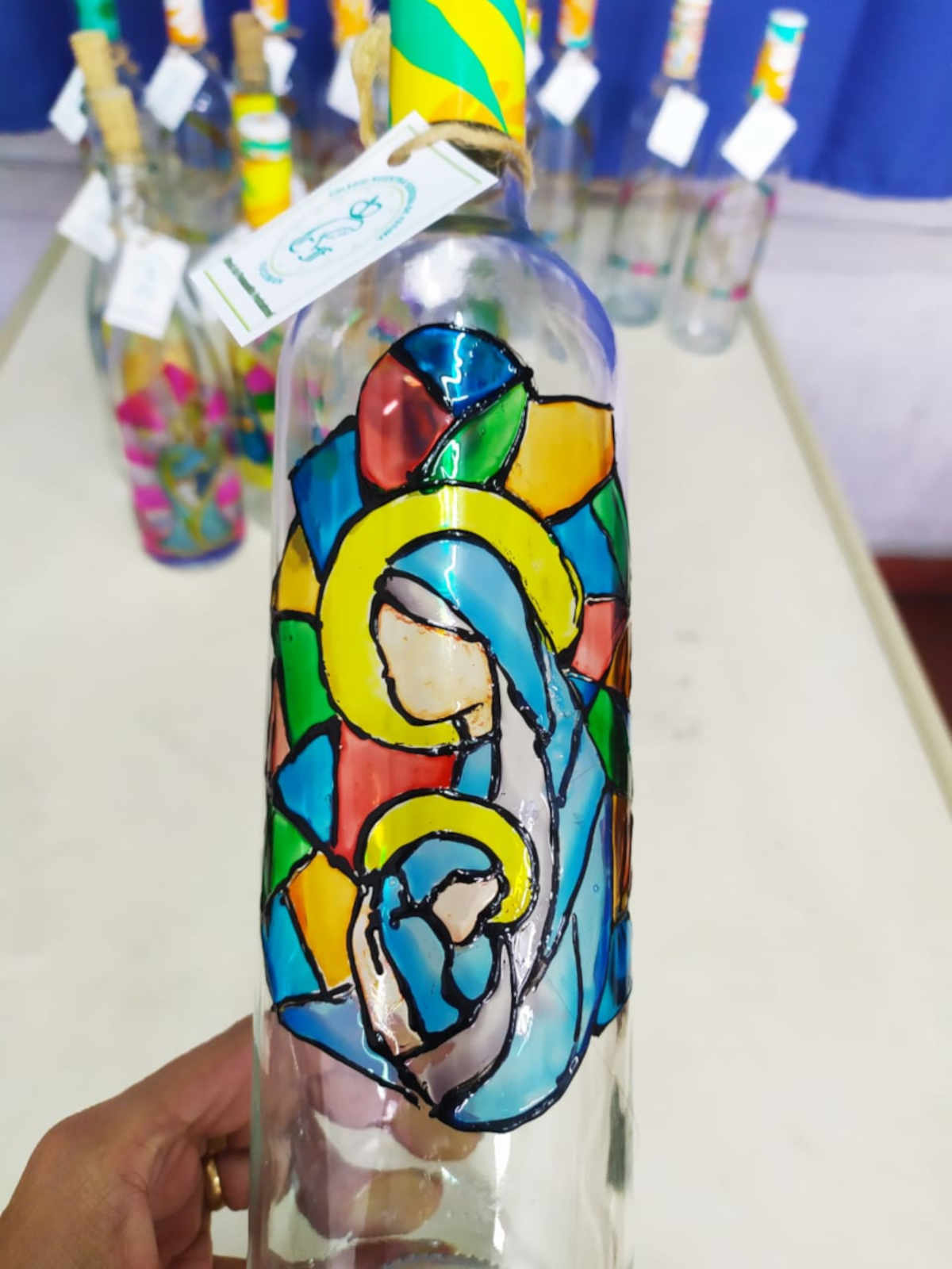 botella decorada 3